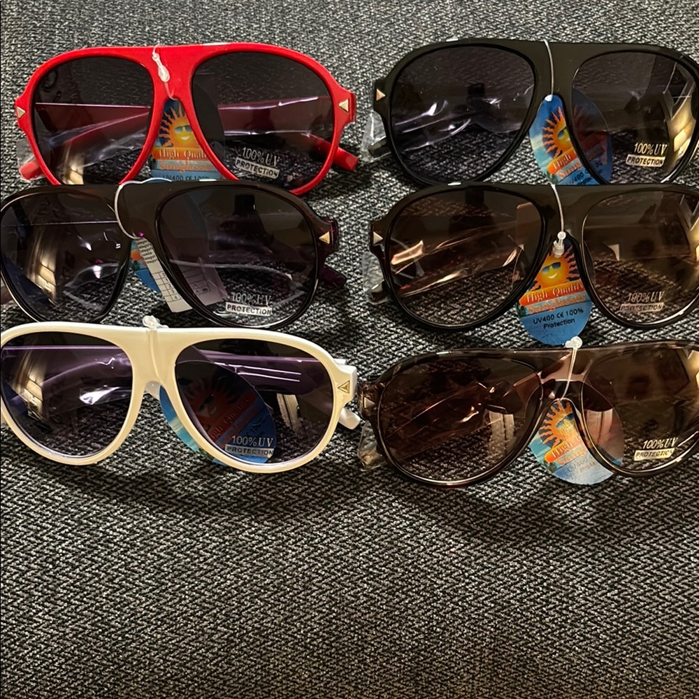 Stylish Women's Sunglasses 1pair UV400 100%protection